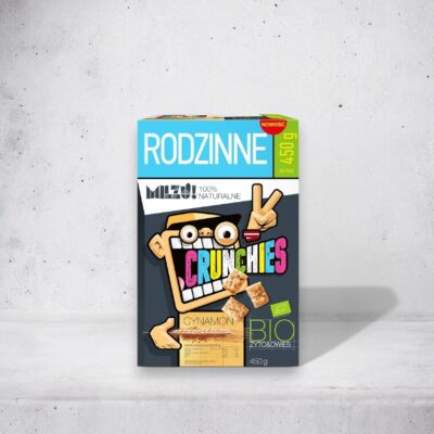 Crunchies żytnio-owsiane cynamonowe