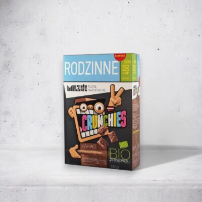 Crunchies żytnio-owsiane kakaowe
