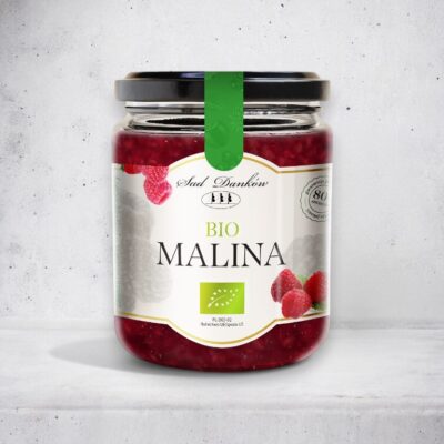 Dżem malinowy bez dodatku cukru
