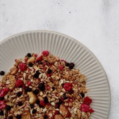 Granola owsiana owocowa