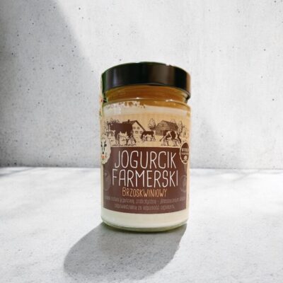 Jogurcik farmerski brzoskwiniowy