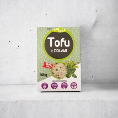 Tofu z ziołami